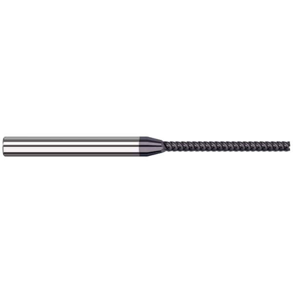 End Mill for Exotic Alloys - Square, 0.0620" (1/16), Length of Cut: 3/4"